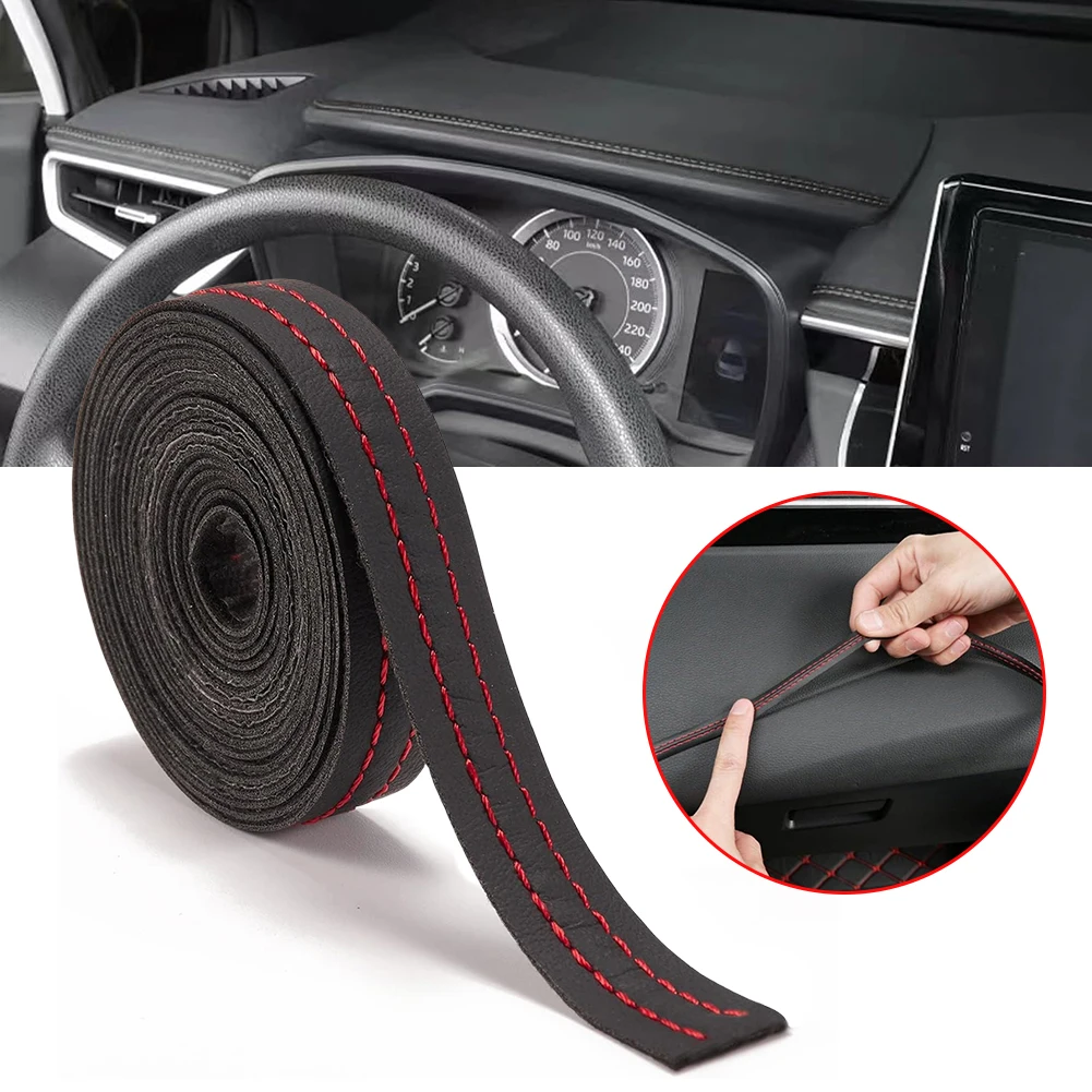 Car Mouldings Trim PU Leather